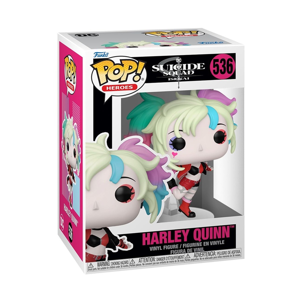 pos-889698841320-b7ac3689c245468f2b8a575324ace3a7.jpg Funko POP! DC Suicide Squad Isekai N° 536 - Harley Quinn - Image 1