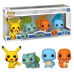 Funko POP! Pokemon 4 Pack - Pikachu / Bulbasaur / Charmander / Squirtle