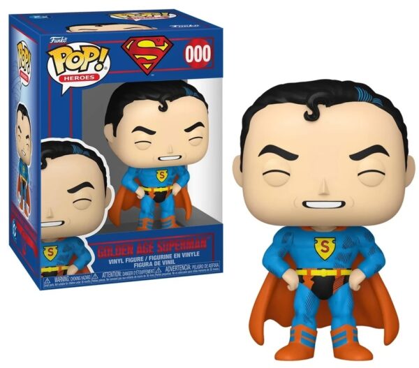 Funko POP! DC Superman N° 609 - Golden Age Superman
