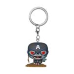 Pocket POP! Keychain Marvel Zombies - Zombie Captain America