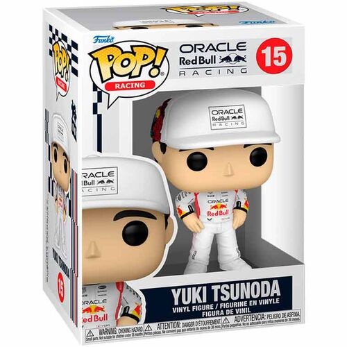Funko POP! F1 Oracle Red Bull N° 15 - Yuki Tsunoda
