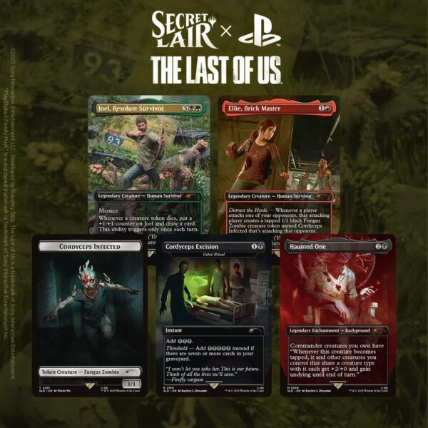 Magic The Gathering TCG: Secret Lair x The Last of Us: Part I