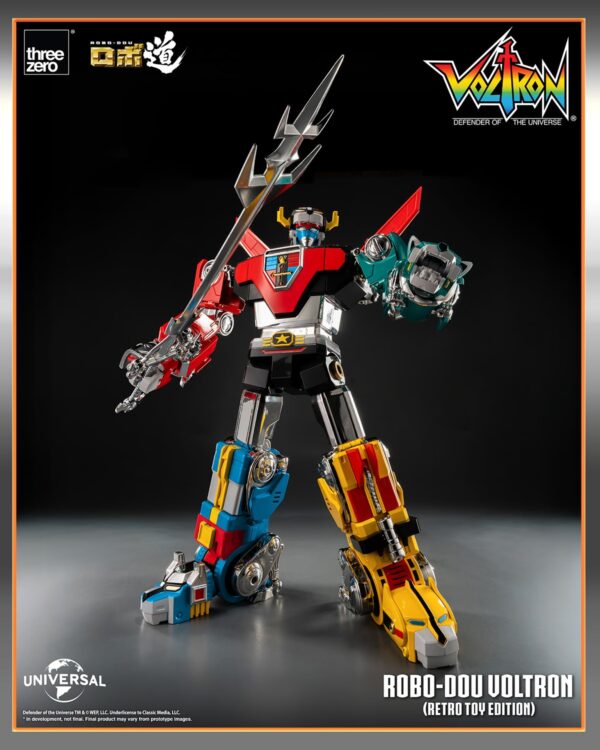 ROBO-DOU Voltron (Retro Toy Edition) Threezero Figure
