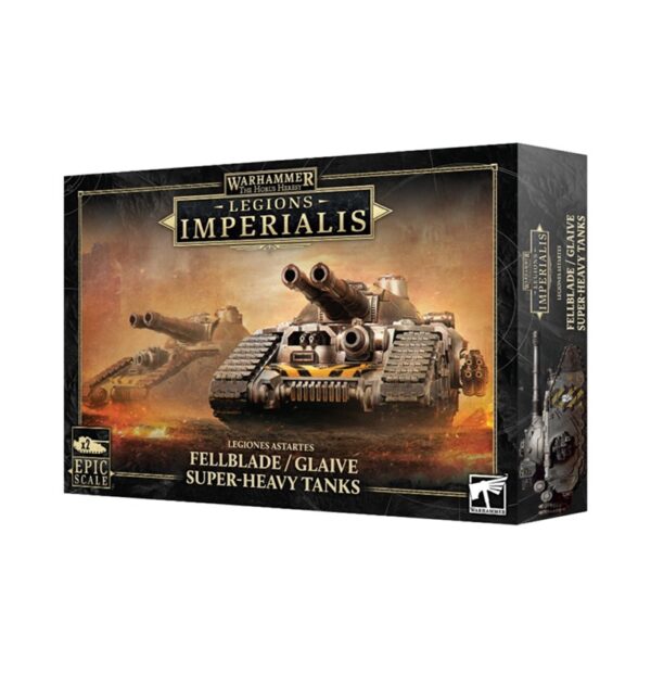 Warhammer The Horus Heresy Legions Imperialis Fellblade Glaive Super-Heavy Tanks (03-95)