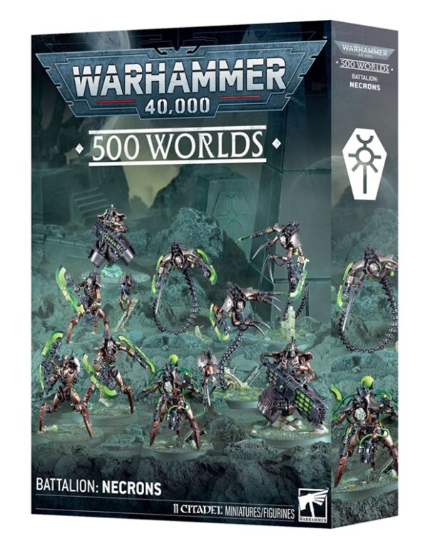Warhammer 40,000 Necrons Battalion 500 Worlds (49-51)