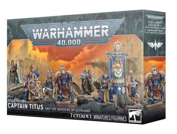 Warhammer 40,000 Space Marines Captain Titus And The Wardens Of Ultramar (55-76)