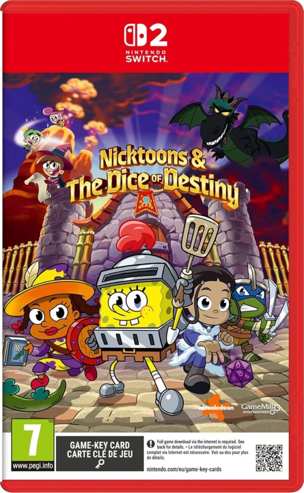 Nintendo Switch 2 Nicktoons And The Dice of Destiny