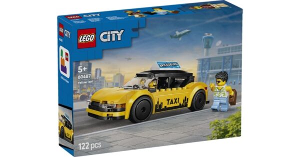 LEGO City 60487 Yellow Taxi