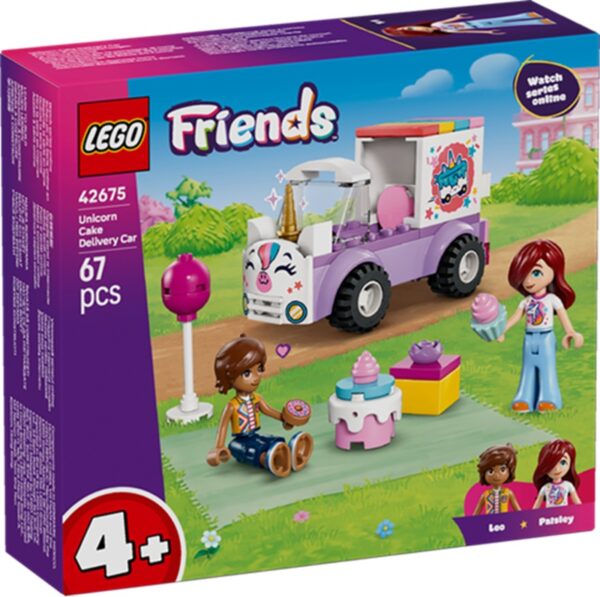 LEGO Friends 42675 Unicorn Cake Delivery Car