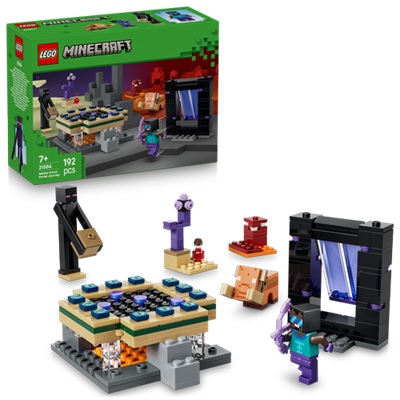 LEGO Minecraft 21584 Nether and End Portal Journey