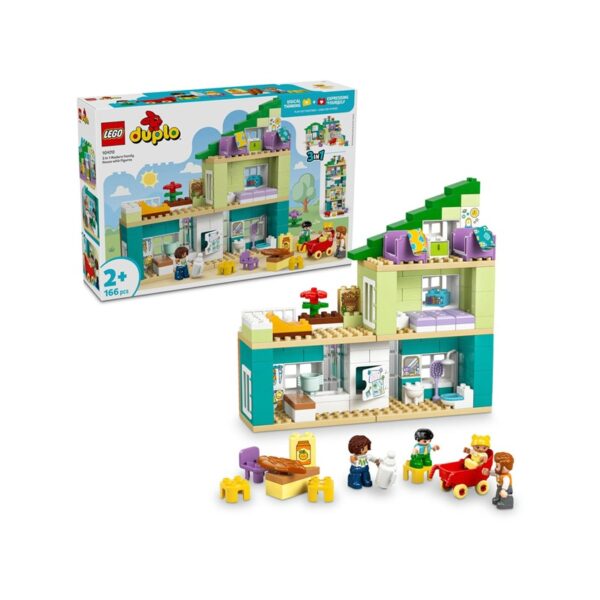 LEGO Duplo 10470 3 in 1 Modern Family House with Figures