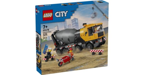 LEGO City 60478 Cement Mixer