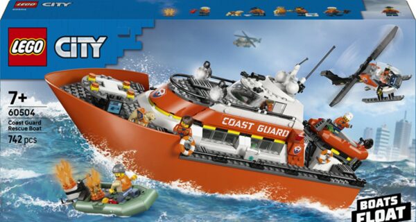LEGO City 60504 Coast Guard Rescue Boat and Helicopter