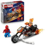 LEGO Marvel 76335 Spider-Man vs Ghost Rider Motorcycle