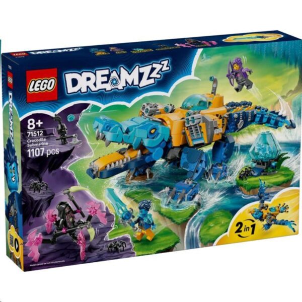LEGO Dreamzzz 71512 Crocodile Submarine