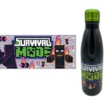 Minecraft Survival Mode Stainless Steel Bottle