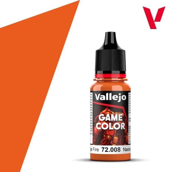 Vallejo Game Color Orange Fire 18ml