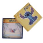 Disney Stitch & Angel Love Pendant Silvery Necklace