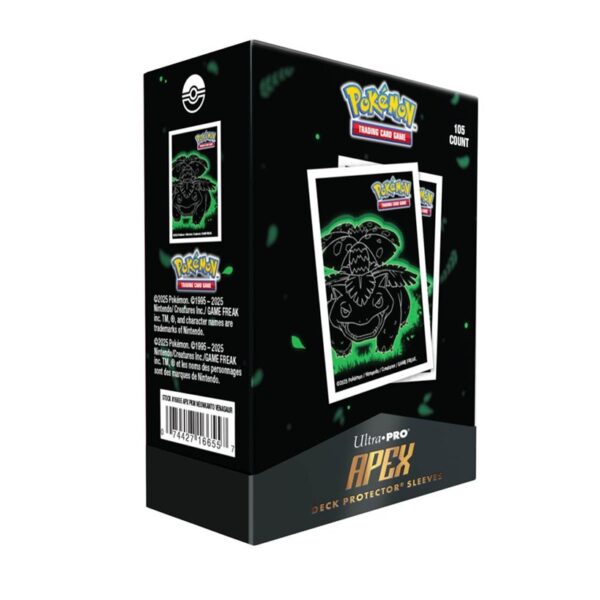 Ultra Pro Pokemon Neon Kanto: Venusaur Apex Deck Protector (105 Sleeves)