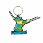 Teenage Mutant Ninja Turtle Leonardo Soft Touch Keychain