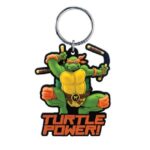 Teenage Mutant Ninja Turtle Michelangelo Soft Touch Keychain