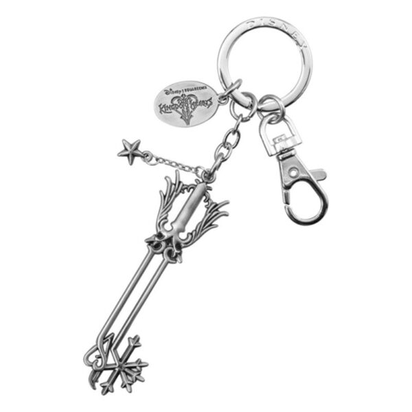 Disney Kingdom Hearts Keyblade Icons "Oathkeeper" Pewter Keychain