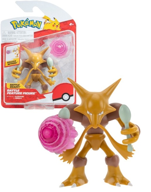Pokemon Alakazam Battle Feature Figure