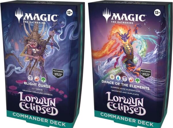 Magic The Gathering TCG: Lorwyn Eclipsed Commander Deck Random