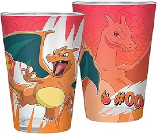 Pokemon Charizard Premium XXL Glass 400ml