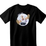One Piece Monkey D.Luffy 5th Gear Black T-Shirt (XS)