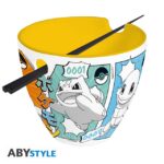 Pokemon Starters "Manga" Ramen Bowl with Chopsticks 370ml