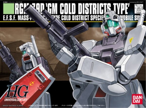 Gundam RGM-79D Cold District Type HGUC 1/144 Bandai Model Kit