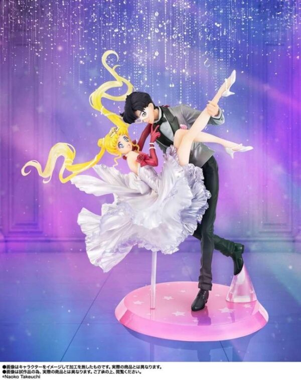 Sailor Moon Chouette Usagi & Tuxedo Mask Moonlight Glow Edition FiguartsZERO Bandai Statue