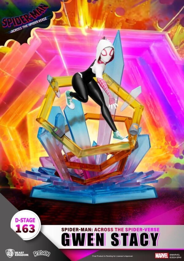 Marvel Spider-Man: Across the Spider-Verse Gwen Stacy D-Stage Beast Kingdom Diorama