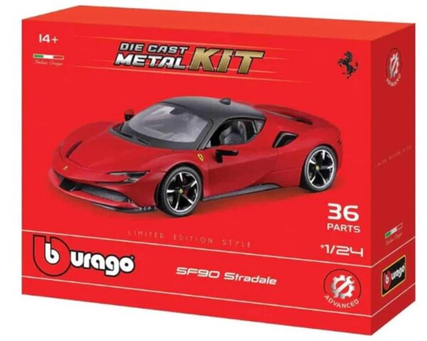 Bburago Ferrari Sf90 Stradale Model Kit 1/24