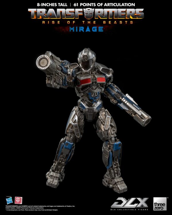 Transformers: Rise of the Beasts Mirage DLX Threezero Figure
