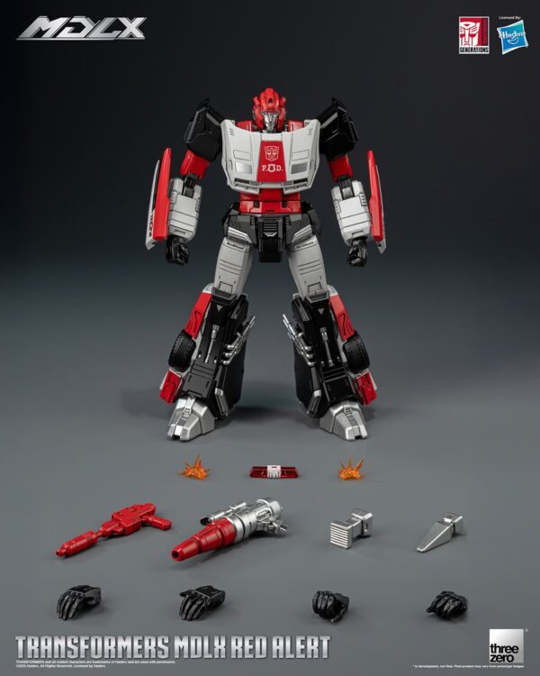 Transformers Red Alert MDLX Threezero Figure