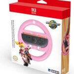 Nintendo Switch 2 Mario Kart Racing Wheel Attachment Peach