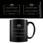 The Lord Of The Rings One Ring Black Pod Mug