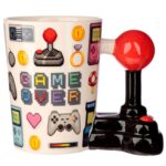 Game Over Joystick & Pixels with 3D Handle Mug