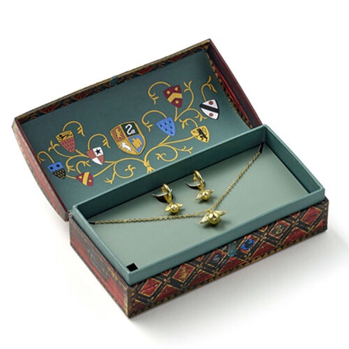 Harry Potter Quidditch Gift Set Necklace & Earrings