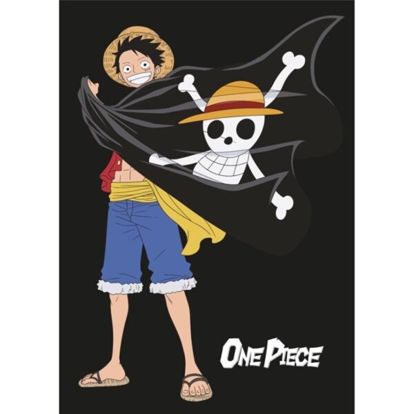 One Piece Monkey D.Luffy Flanel Blanket 110x150cm