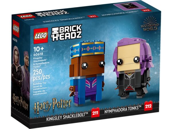 LEGO BrickHeadz 40618 Kingsley Shacklebolt & Nymphadora Tonks