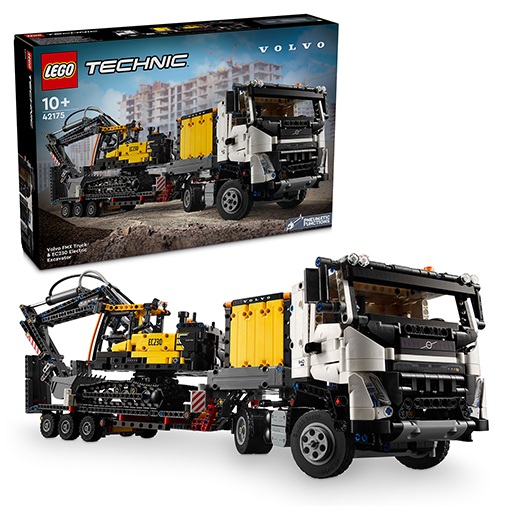 LEGO Technic 42175 Volvo FMX Truck & EC230 Electric Excavat