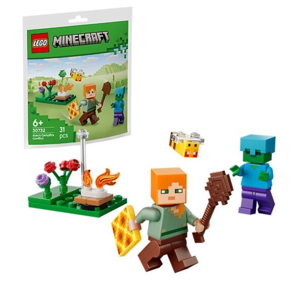 LEGO Minecraft 30732 Alex's Campfire Conflict