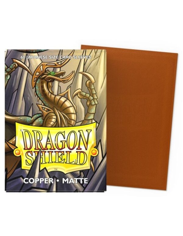 Dragon Shield Japanese Matte Copper 'Munay' Sleeves (60 Sleeves)