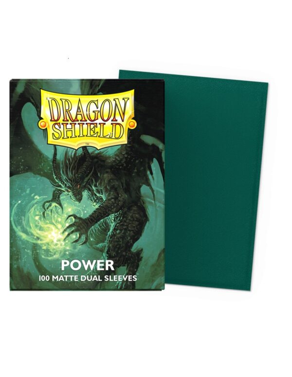 Dragon Shield Matte Power Dual Sleeves (100 Sleeves)