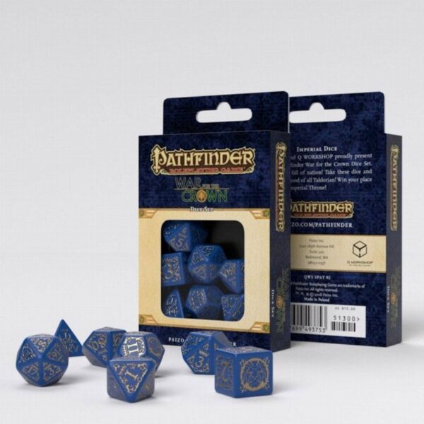 Q-Workshop Pathfinder War for the Crown Dice Set