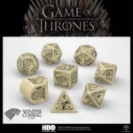 Q-Workshop Game of Thrones Stark Dice Set