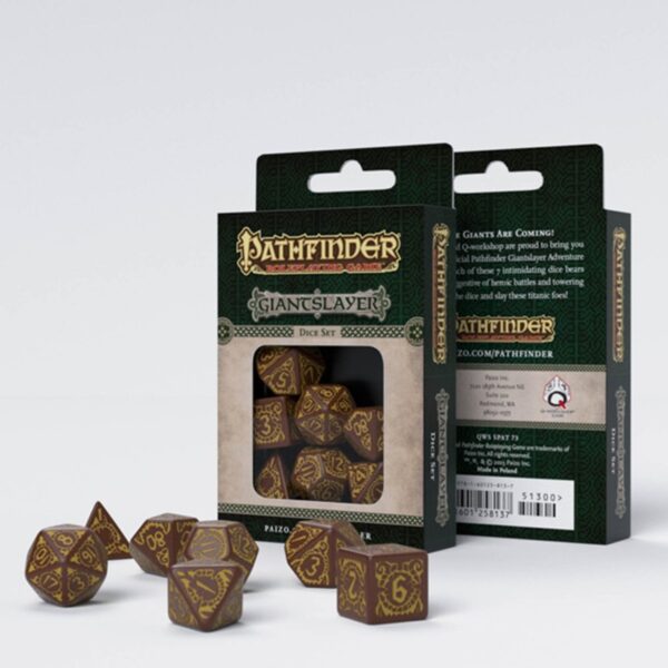 Q-Workshop Pathfinder Giantslayer Dice Set